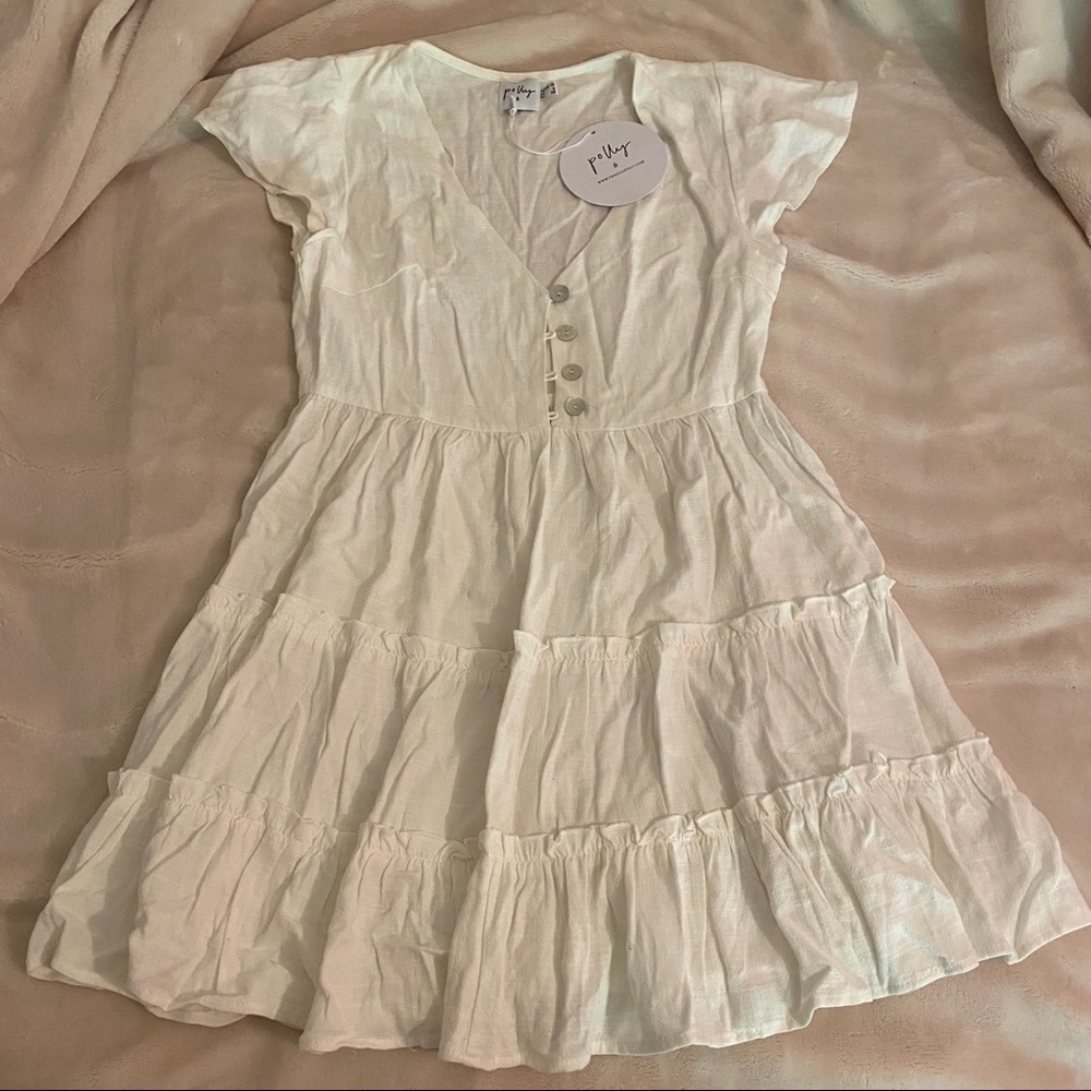 Princess Polly White Sundress